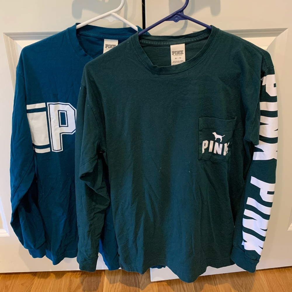 Bundle of two long sleeve tshirts from PINK